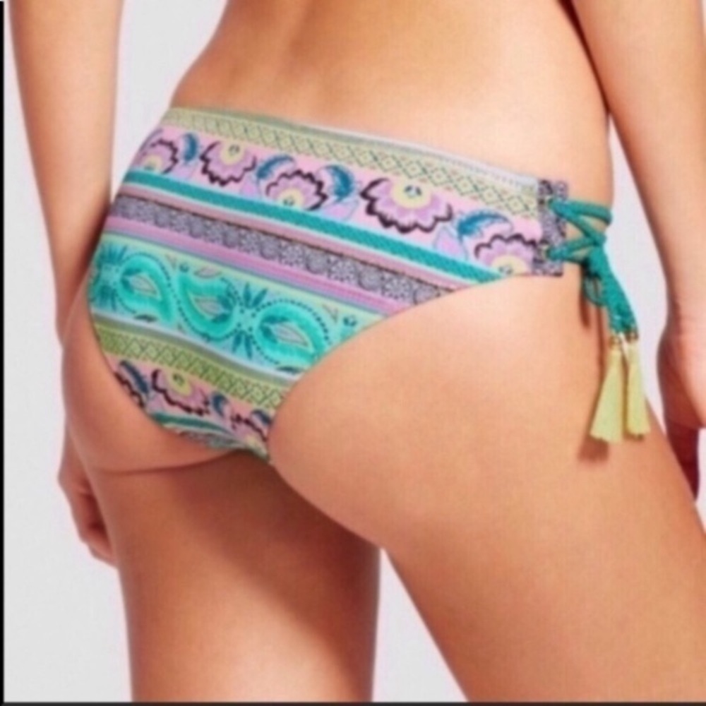 Shade & Shore Green Bikini Bottoms - Picture 3 of 5